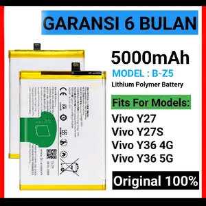 Baterai B-Z5 For: Vivo Y27 / Vivo Y27S / Vivo / Y36 4G / Vivo Y36 5G Battery Batrai Batre Original 100% Termurah