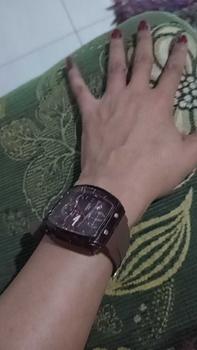 Product Review of JAM TANGAN WANITA TIERRA TR-2202 FASHION ORI TANGGAL AKTIF TALI RUBBER from u**7 0