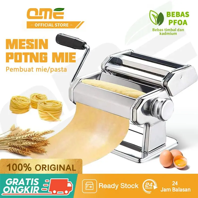 SALE】QME- Pasta Maker Atlas Qm-150 Gilingan Mie, Molen, Pangsit  Cetakan Mie Penggiling Utuh