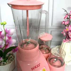 BLENDER 3IN1 SOGO PINK T9P-P
