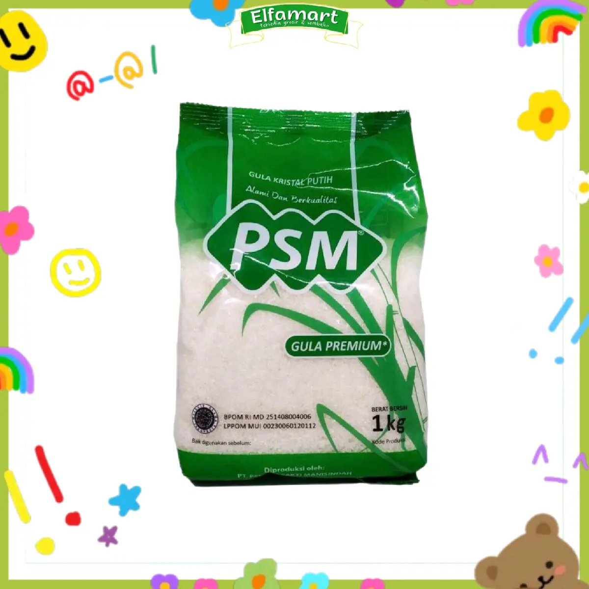 GULAKU Gula Tebu Premium 1kg hadir dalam kemasan pillow pack Sugar Manis Food Bahan
