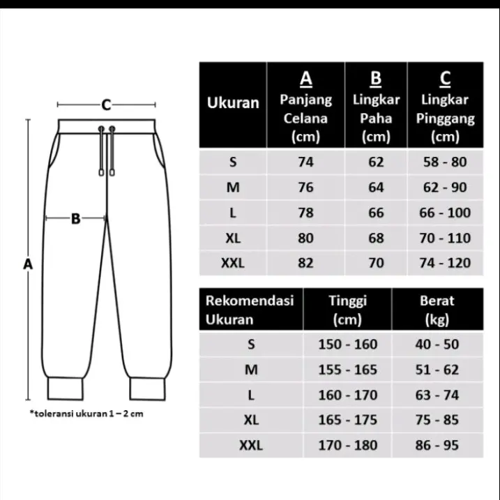 Celana Wanita /Celana Musim Dingin/Celana Winter wanita/Celana Unisex Panjang Dewasa Nyaman 4
