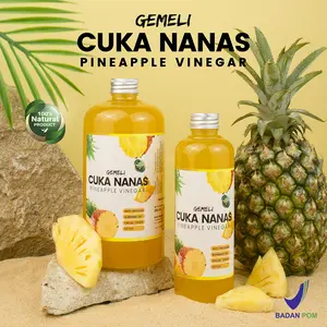 [PROMO EXCLUSIVE] Cuka Nanas Premium 1000ml With Mother Bahan Organik