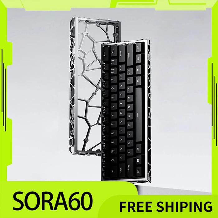 Jual UR Studio Sora60 Mechanical Keyboard Shell CNC Aluminium Alloy ...