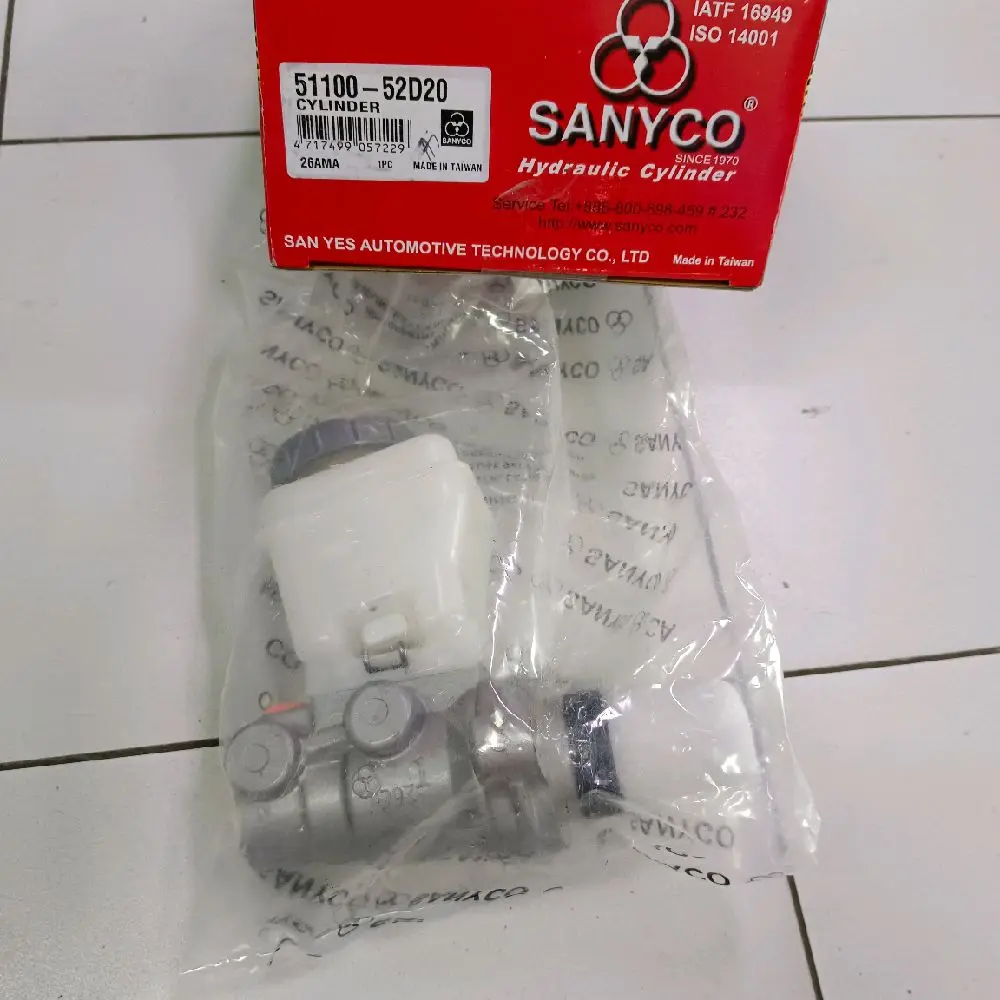 Sanyco Master Rem Atas Escudo XL7 51100-52D20 Silinder Hidraulik untuk Mobil
