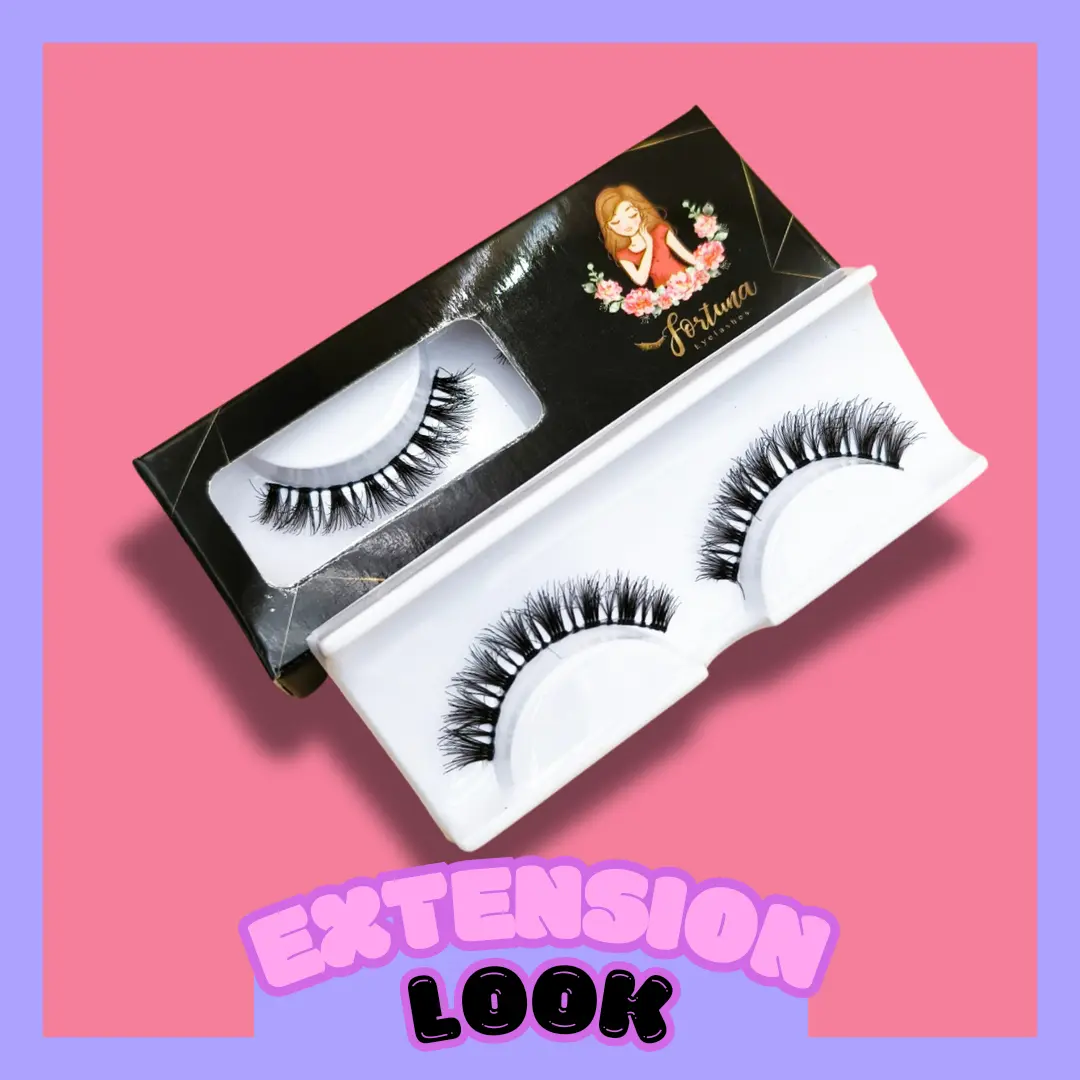 Bulu Mata Palsu Natural 3D ukuran 10mm | Extensions Look | 803D