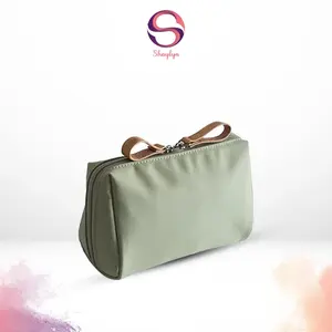 Tas Pouch Make Up Mini Motif Polos Tas Kosmetik Travel Bag Organizer Murah New Arrival BK6016