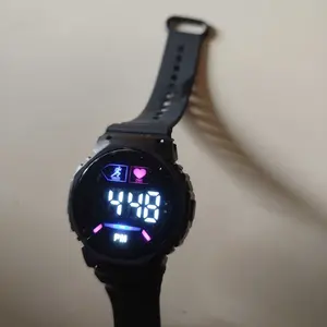 Jam Tangan Pria Wanita  Fashion Anak Remaja LED Digital Rubber Electronic Couple RM012