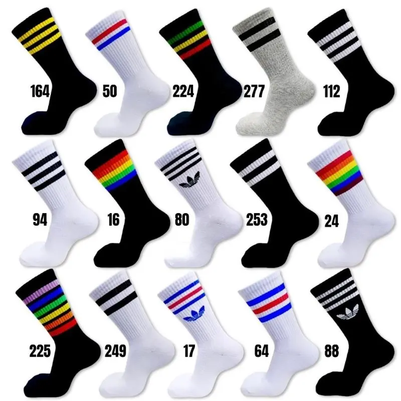 Kaos kaki oldschool motif belang / kaos kaki motif stripe kodachi