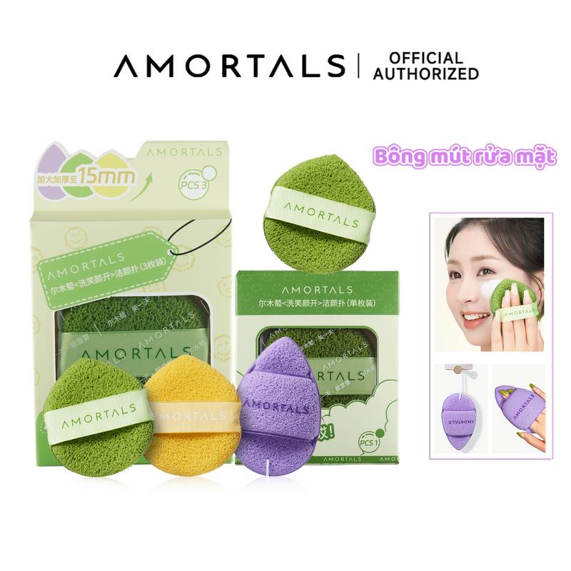 Mút tạo bọt và sữa rửa mặt Amortals - Thương hiệu AMORTALS