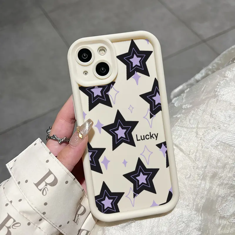 Casing Hp Untuk Realme C11 2020 Case Casing HP pola bintang keberuntungan Kesing Anti Drop Cesing Silikon Kasing Softcase 8