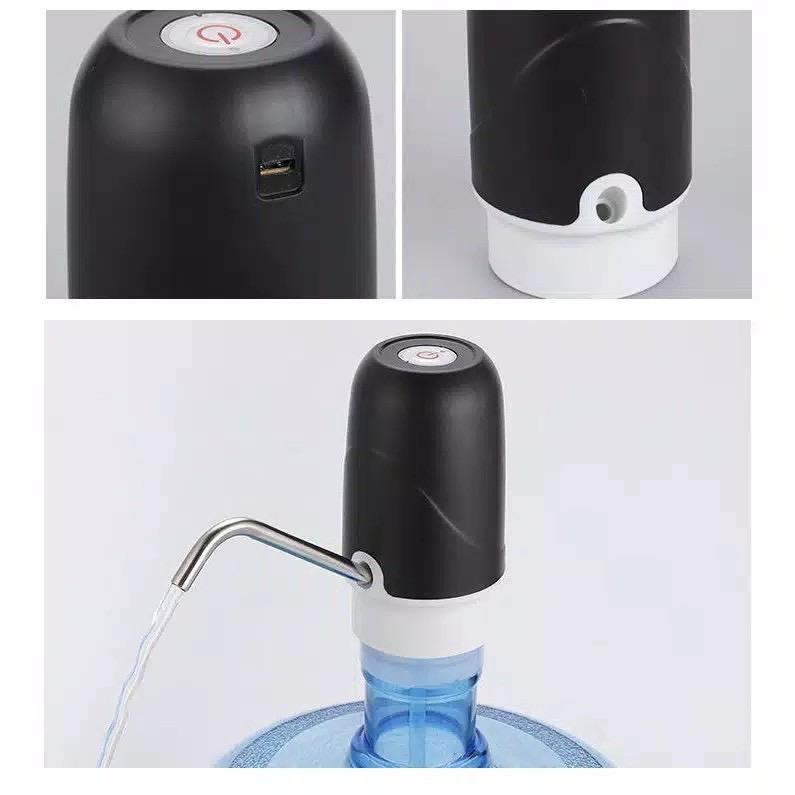 Pompa Air Galon Elektrik Bisa di Charge USB Led 5