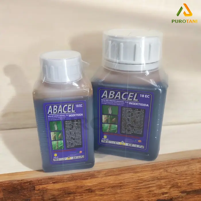 Insektisida Abacel 18EC Obat Hama Serangga Abamectin 18 EC ABACEL 18 EC kemasan100 ml dan 250 ml