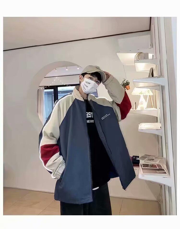 Product Introduction of Jackets for men and women in spring and autumn Joker Korean students loose lazy wind casual slim ins tide couple jacket tops. 3