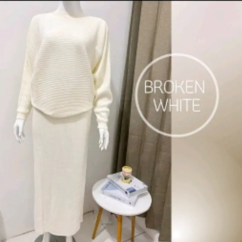 Setelan rajut oversize knit set Tokotin 3
