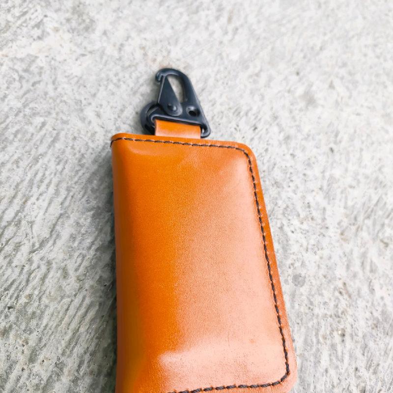 Dompet STNK Kulit Sapi Asli Pull Up Elegan untuk Pria - Kartu 6