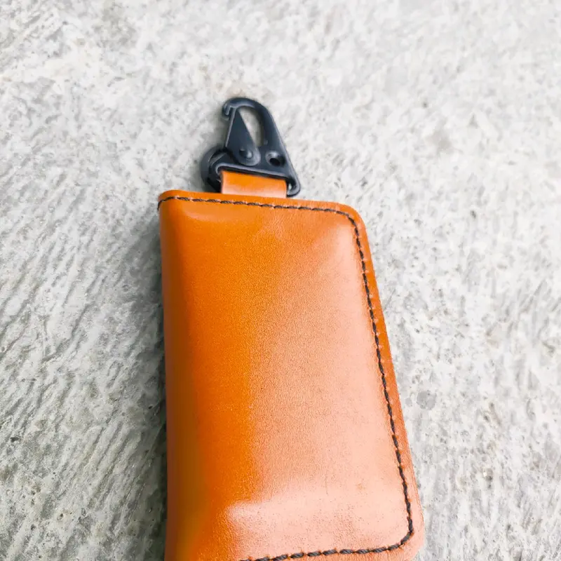 Dompet STNK Kulit Sapi Asli Pull Up Elegan untuk Pria - Kartu 6