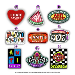 Sticker Anticyclist - Batch 2