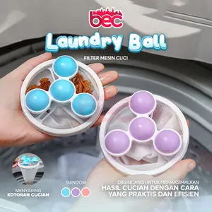 [BEC] Laundry Ball Filter Mesin Cuci | Bola Pembersih Bulu | Bola Laundry Kantong Mesin Cuci | Saringan Kantong Filter Mesin Cuci