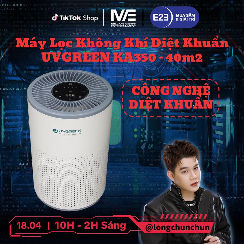 [LC] - Máy Lọc Không Khí Diệt Khuẩn UVGREEN KA350 UVC Light 40m2 ...