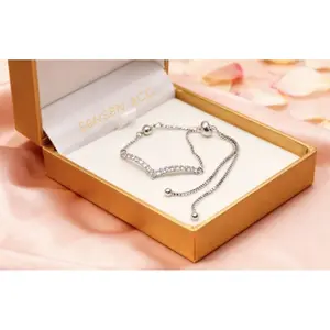 ( BEST SELLER) Gelang Titanium Fuji, Nagita, Aurel Serut Semi Diamond Eropa SENSEN ACC