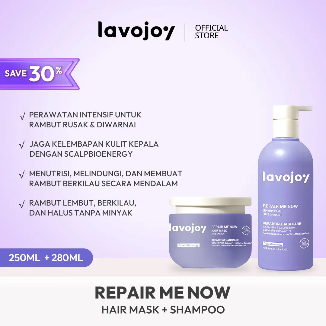 Repair Me Now Shampoo 280ML + Hair Mask 250ML