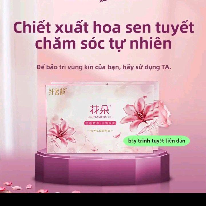  Combo 5 Hộp -  Miếng dán chăm sóc vùng kín dành cho phụ nữ  khử trùng  ức chế ngứa giảm mùi  sảng khoái và thoáng khí 