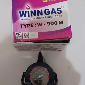 Regulator Gas Lpg W900M Winn Gas W 900 Meter Pengunci Ganda / Double Lock / Triple Lock Besi [BISA COD]