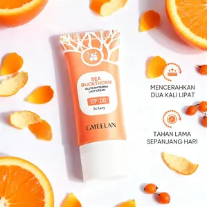 Hot-GMEELAN Krim Sea Buckthorn Gluta Lazy Cream 30g Niacinamide Pemutih Wajah