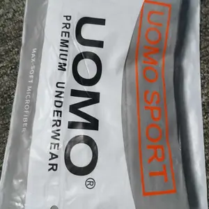 【beli 4 gratis 2】S9002 French men's sports underwear marathon professional running underwear anti-wear quick-drying underwear randomly matched Fit Soft Boxer Seamless Basicbeli Mini