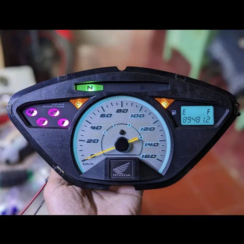 mesin speedometer honda supra x 125 custom 02 4