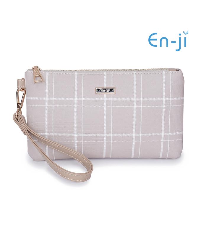 En-Ji Pouch Bag Wanita Eun Pouch - Khaki 0
