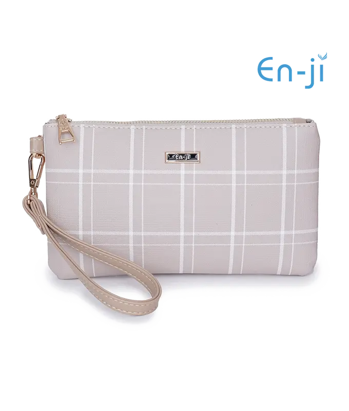 En-Ji Pouch Bag Wanita Eun Pouch - Khaki 0