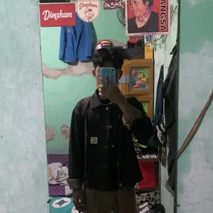 Work Jacket Boxy Denim Aether Amor De Cosmos