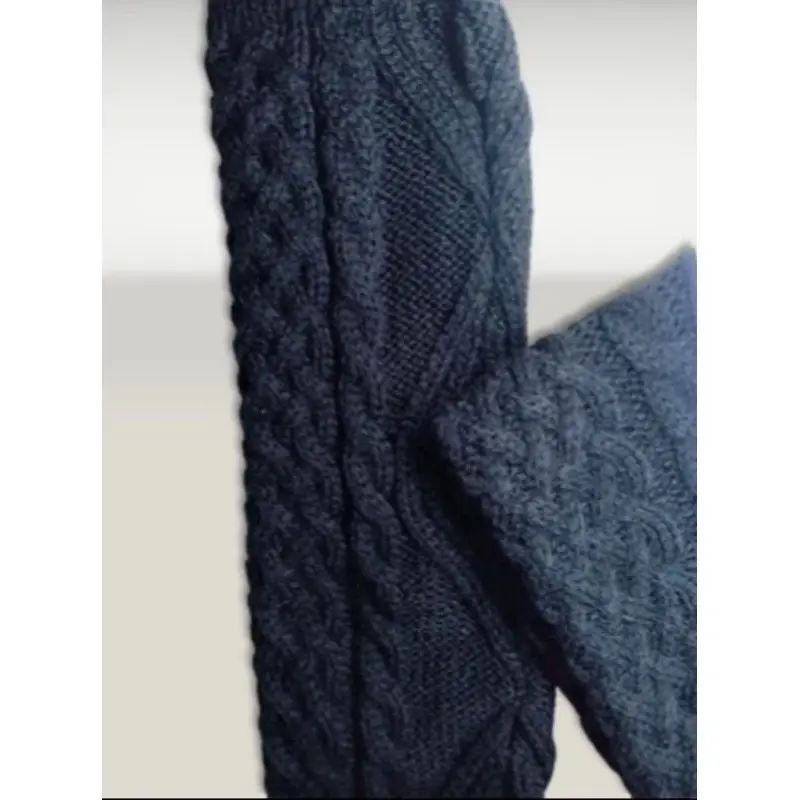 ￼Sarung Tangan Handsock Panjang Manset Motif Rajut HSP05 Muslim 3