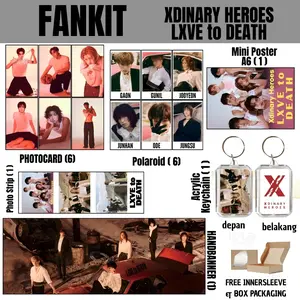 FANKIT XDINARY HEROES LXVE TO DEATH 16 ITEM KPOP UNOFFICIAL GAON GUNIL ODE JOOYEON JUNGSU JUNHAN