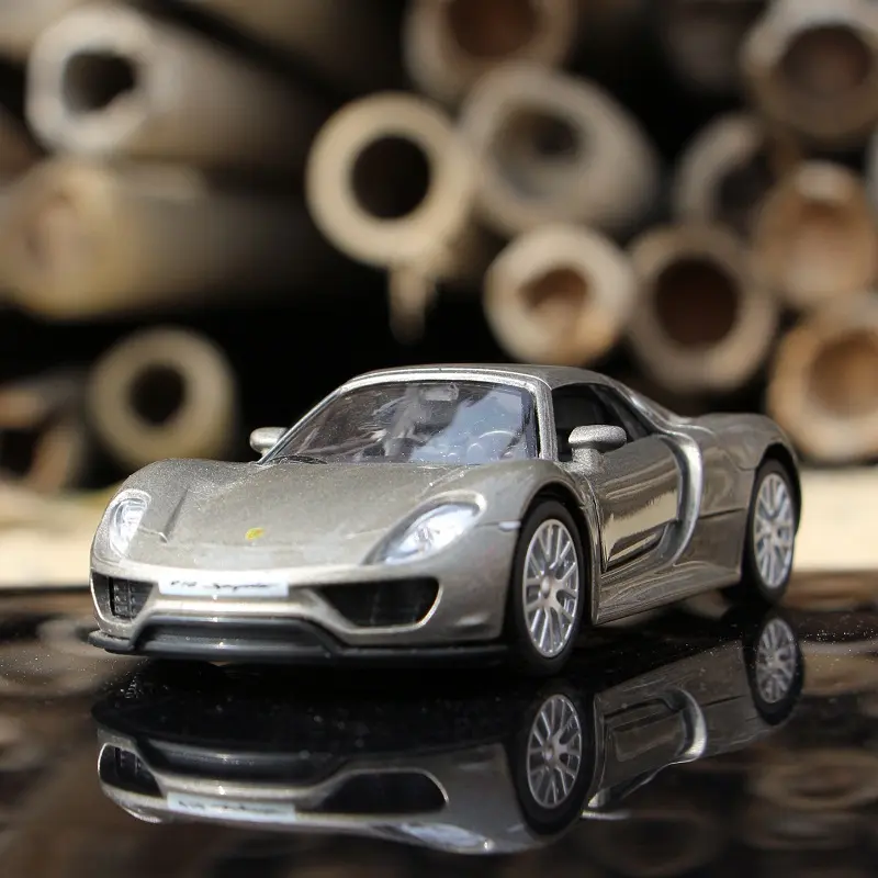 Xe Mô Hình Siêu Xe Porsche 918, RMZ City, Tỷ Lệ 1: 36, Hợp Kim, Mô Hình Sưu Tập Quà Tặng Trẻ Em, Đúc Khuôn Tinh Tế Và Ô Tô Đồ Chơi, Mô Phỏng, Tuyệt Vời Làm Quà Tặng Toy xe mini gt 5