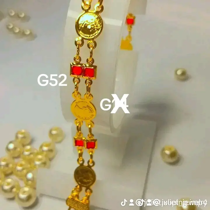 Gelang tikar warna gold xuping import premium G51 G52 2