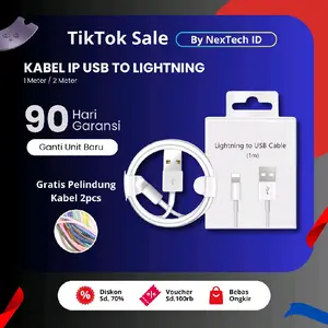 Kabel Charger for iPhone USB to Lightning Original Kabel Data Ori Cable Fast Charging