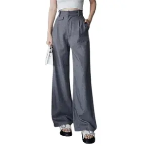 ORO PANTS Celana Wanita Highwaist Panjang Kulot Bahan Anti Kusut Loose Pants Trouser Basic Kerja Korean Style