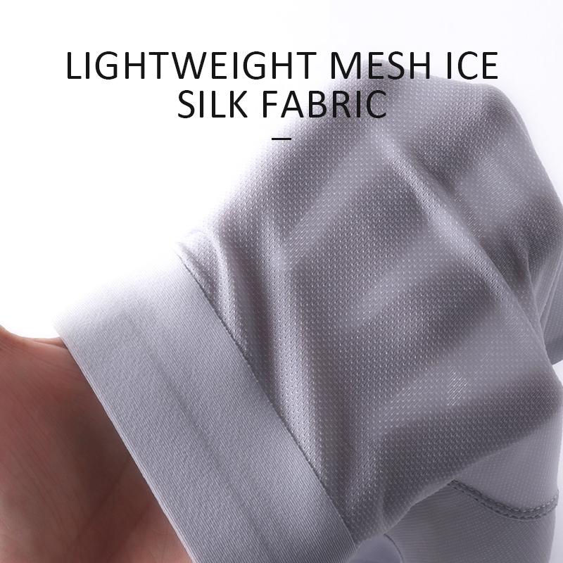 [4pcs / Pack] Men Boxer  Kain Jaringan sutera ais fabrik bernafas, selesa dan serap peluh, dibungkus secara individu Underwear Men 5