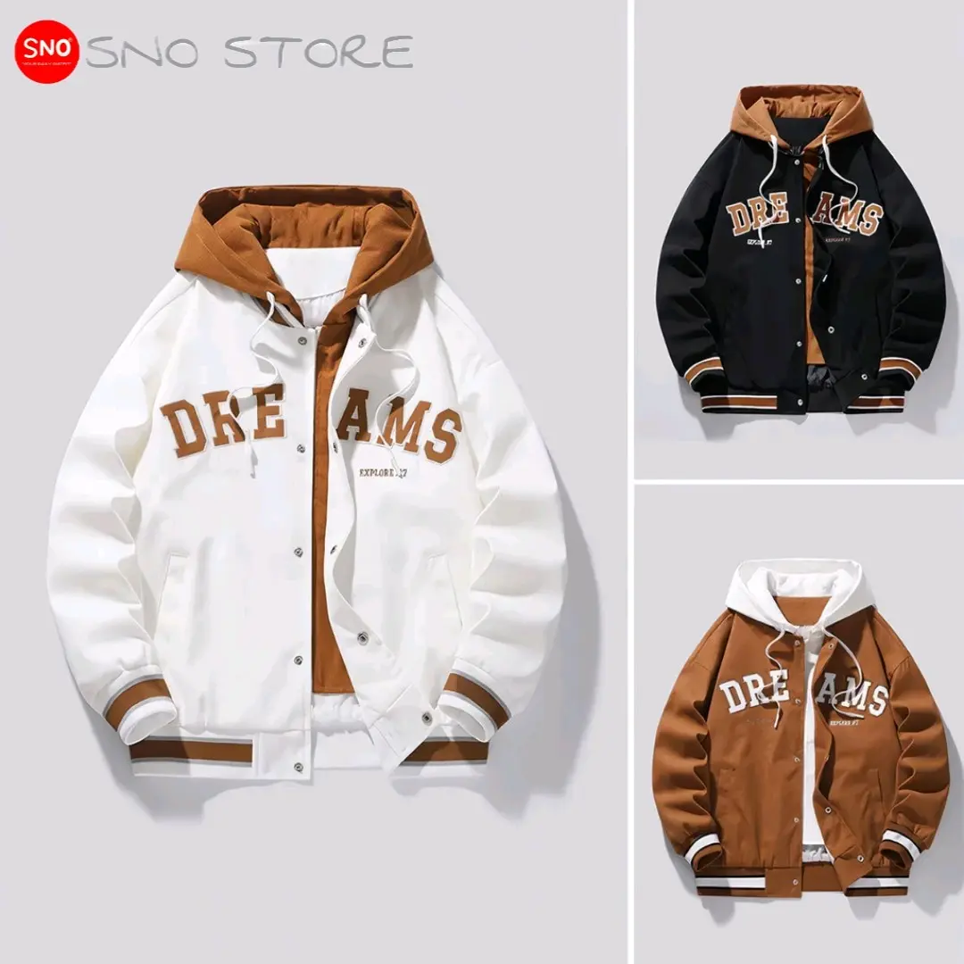 JAKET ANAK HOODIE DREAMS VERSITY KEREN LAKI LAKI PEREMPUAN BAHAN FLEECE HANGAT KOREAN FASHION STYLE GRATIS NAMA LOGO BISA DIGANTI (custom) USIA 1 2 3 4 5 6 7 8 9 10 TAHUN Motif Sd