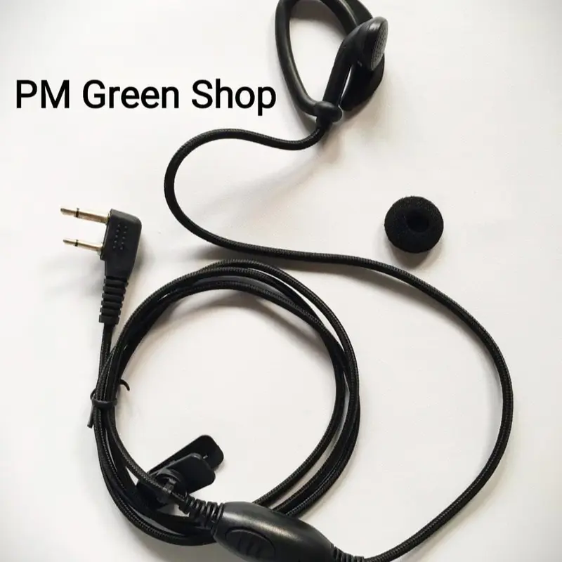 Headset HT Alinco Icom IC V80 IC V88 Earmic Earphones Headphones walkie talkie 0