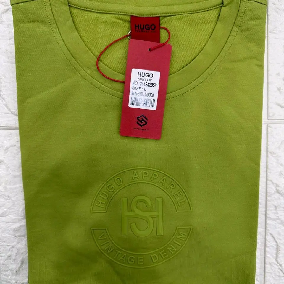 kaos hugo selection bahan tebal / kaos Hugo cowok bahan tebal Distro
