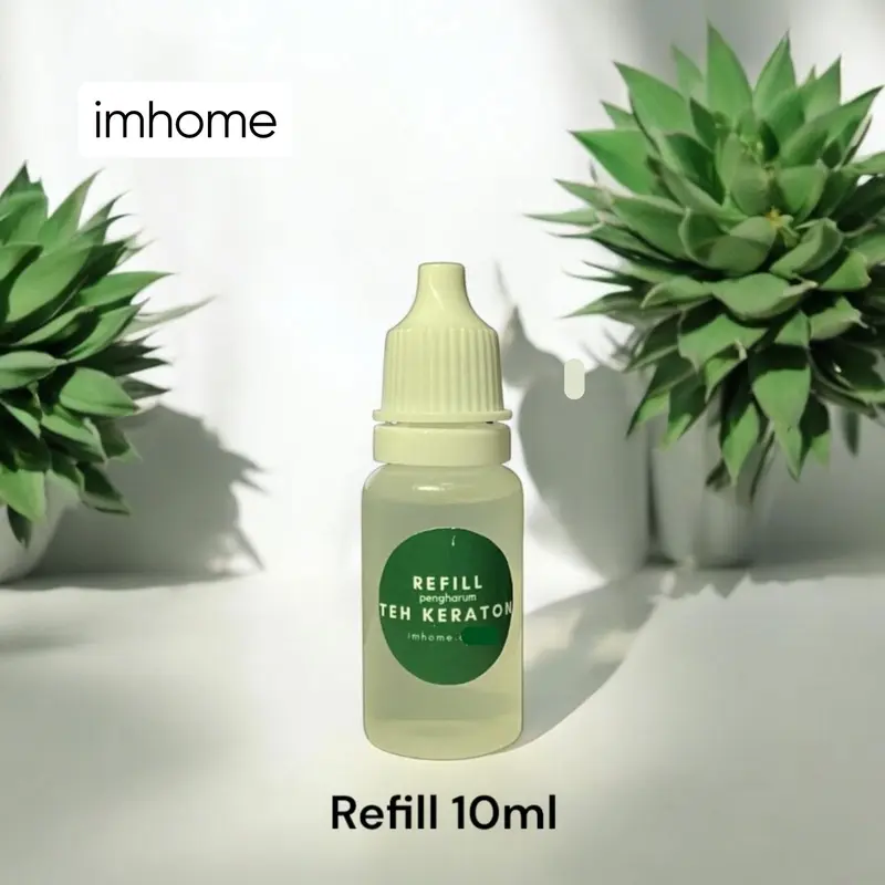 Pengharum Ruangan TEH KERATON | ROYAL TEA Parfum Mobil pewangi Kamar mandi kipas angin Tahan lama aroma harum lembut tidak buat pusing dan mual ada refill hemat murah farfum parpum farpum car air freshner Dahlia aromatherapy Hijau 4