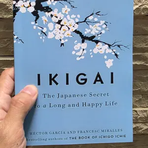 Buku Ikigai: The Japanese Secret to a Long and Happy Life by Héctor García (English/Indonesia)