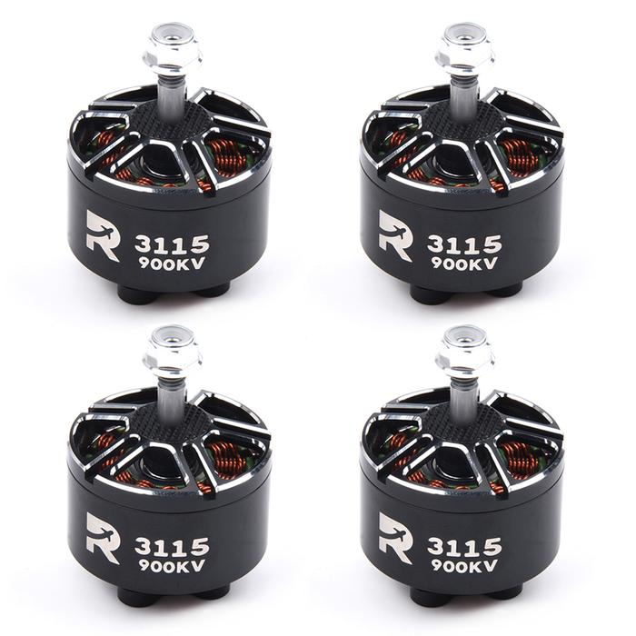 Jual 4PCS 3115 900KV 3-6S Brushless Motor for RC Multirotor X-Class FPV ...