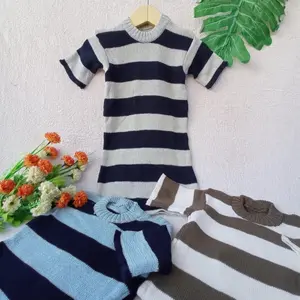 Paket 6 Switer Rajut Bayi-4thn dengan Model dan Warna Mix - Fashion