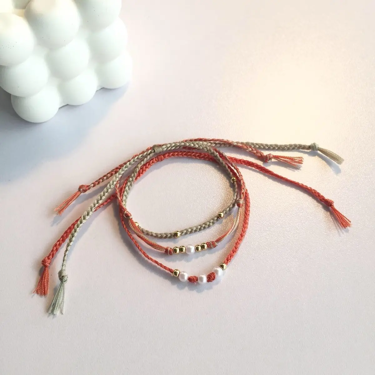 RUBI gelang tali | gelang etnik simpel