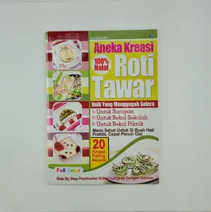 Buku Aneka Kreasi Roti Tawar Unik